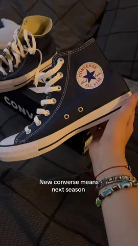 New era. #converse #converseallstar #shoes #newshoes #forschool #newseason #autumn #navyblue #fyp #foryoupage 