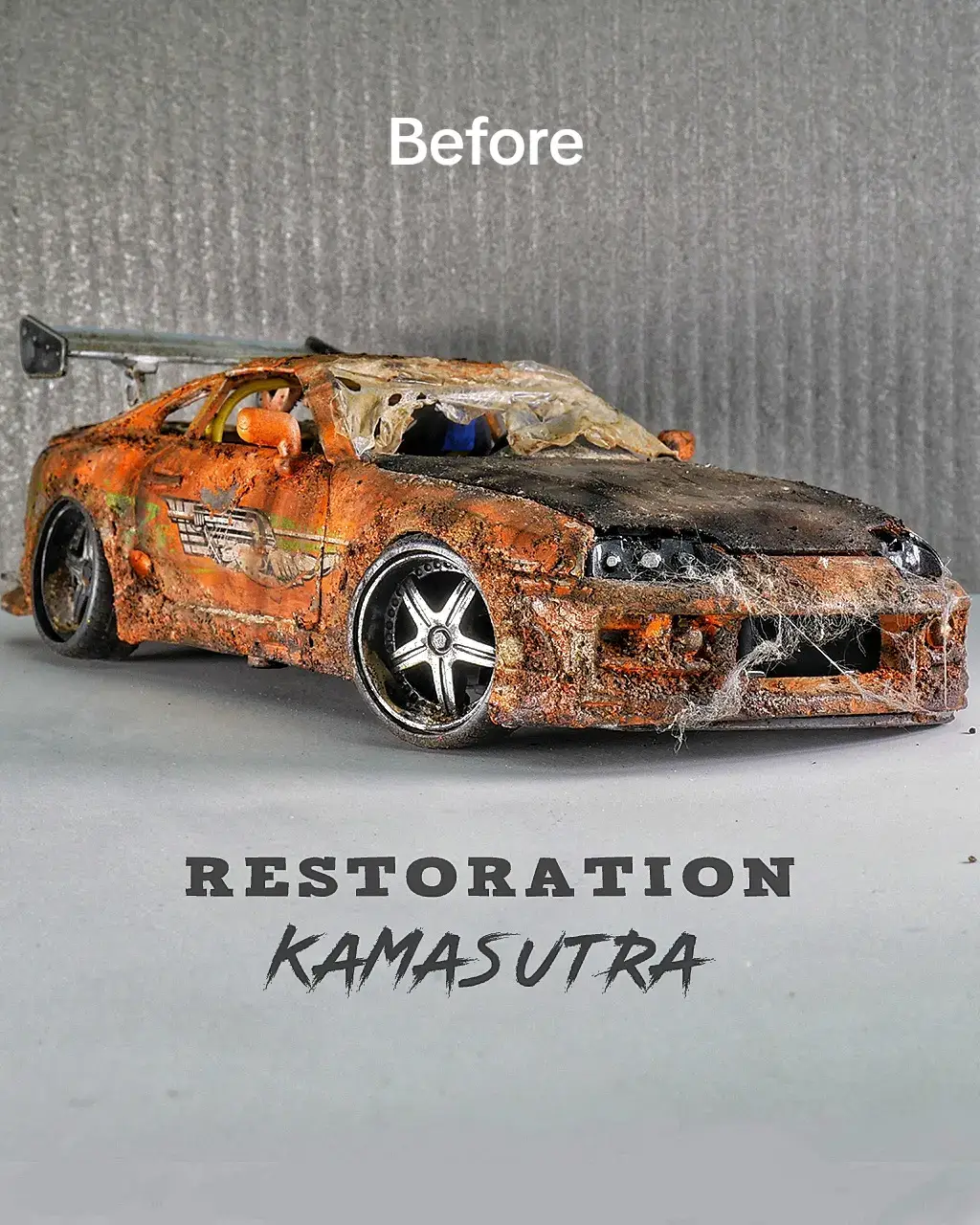 New video on my YouTube channel - RESTORATION KAMASUTRA. Restoration Toyota Supra Fast and furious. 