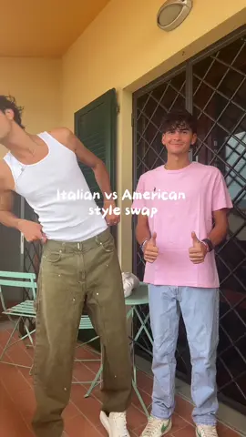 Italian and American style swap 🇮🇹🇺🇸  #italian #american #mensstyle #mensoutfit 