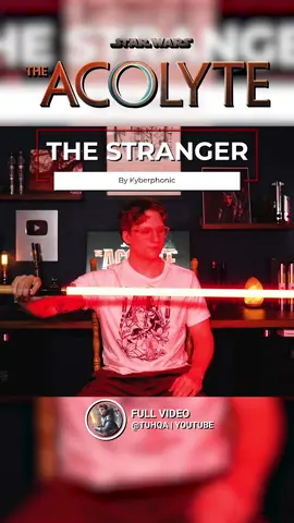 QIMIR Lightsaber Font - The Acolyte 🔊🔥 #starwars #theacolyte #lightsaber #sith #jedi #acolyte 