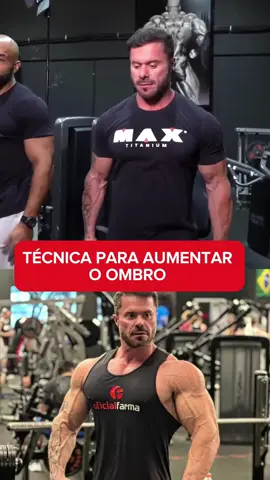 Treino de ombro #renatocariani #musculacao #academia #dicasdetreino #maromba 