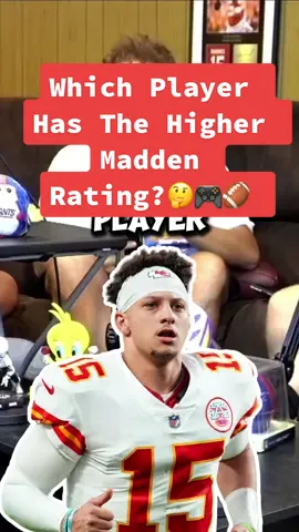 Which Player Has The Higher Madden Rating?🤔🎮🏈 #NFL #nflfootball #nfltrivia #sportstrivia #madden #madden25 #maddenratings #nflrankings #nfldebate #nfltiktok #fypnfl 