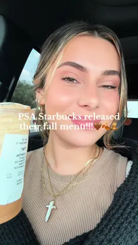 Not typically a Starbucks girly, but I loooove their fall flavors!! #starbucks #starbucksdrinks #coffeetiktok #coffee #coffeeorder #fallaesthetic #fallvibes #starbucksfalldrinks @Starbucks 