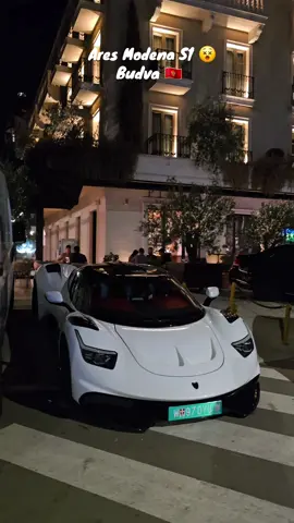 Ares Modena S1 in Budva 😵 #aresmodenas1 #ares #carspotting #unicorn #supercars #budva #crnagora #supercar 
