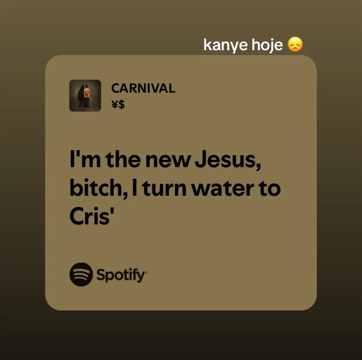 #kanyewest #ye #saveye #godis #carnival #tradução #rap #hiphop #fyp #foryou 