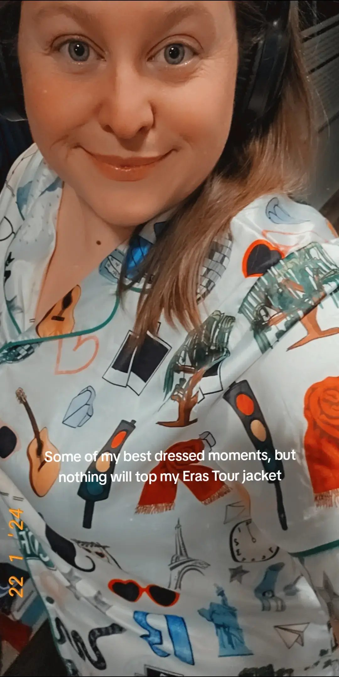 Do love capture a good outfit moment. #TSTheErasTouronTikTok #theerastour #swiftie #swifttok #fearlessera #fypシ #fypage #foryoupage 