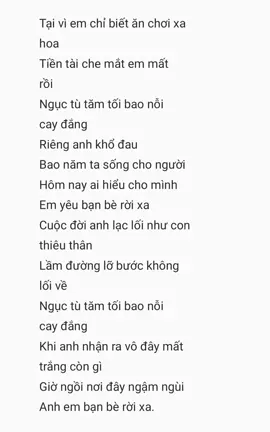tại vì em chỉ biết ăn chơi xa hoa  #sauka #xuhuong #xuhuongtiktok #lyrics #nhacchehay 