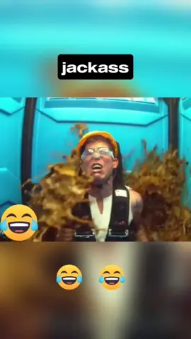 CREEDOOO... 🤢🤮🤣 📽 jackass 3D: Prova do banheiro químico.  #comedia #jackass #entretenimiento  #fyp 