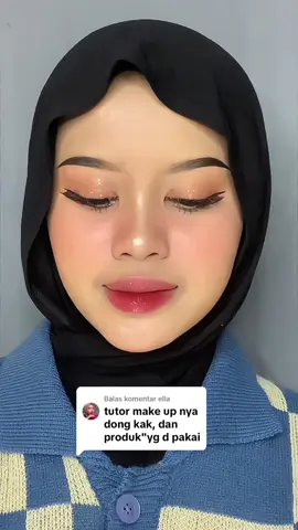 Membalas @ella Lunass yaa🥰 #tutorialmakeup #makeup #makeuptutorial 