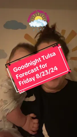 🌙Goodnight Tulsa🌙 As we roll into Friday, expect a sunny day with morning temps around 70°F and a high of 93°F. ☀️ Don’t forget to stay cool, with the heat index making it feel like 103°F! 😎 #TulsaWeather #TulsaForecast #GoodnightTulsa #TulsaOK #TulsaLife #TulsaMeteorologist #Meteorologist #WomenInSTEM #WomenOfWx #MeteorologistLife #MeteorologistMom Tulsa weather, Tulsa forecast, goodnight Tulsa, Tulsa OK, Tulsa Oklahoma, Tulsa life, Tulsa meteorologist, meteorologist, women in STEM, women of wx, meteorologist life, meteorologist mom