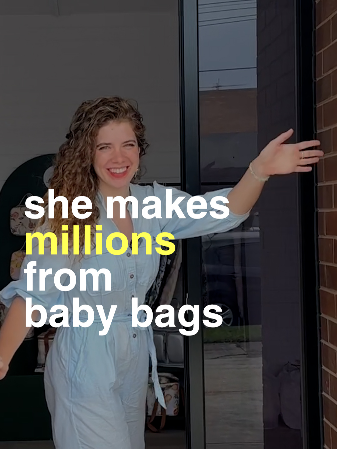 She makes millions from baby bags