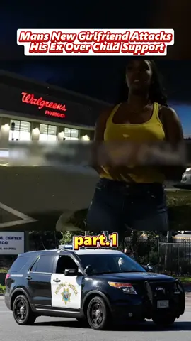 Mans New Girlfriend Attacks His Ex Over Child Support