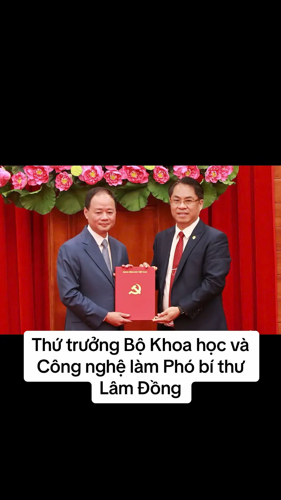 Ông Trần Hồng Thái, 50 tuổi, Thứ trưởng Bộ Khoa học và Công nghệ được điều động làm Phó bí thư Tỉnh ủy Lâm Đồng, giới thiệu để bầu Chủ tịch UBND tỉnh. Quyết định về công tác cán bộ của Ban Bí thư Trung ương được Phó ban Tổ chức Trung Ương Phan Thăng An công bố, sáng 23/8. Ông Thái được điều động, luân chuyển, chỉ định tham gia Ban chấp hành, Ban Thường vụ và giữ chức Phó bí thư Tỉnh ủy Lâm Đồng, nhiệm kỳ 2020-2025. Ông Thái quê Can Lộc, Hà Tĩnh, từng học đại học tại Nga và bảo vệ luận án tiến sĩ chuyên ngành Khoa học trái đất và Toán học tại Trường đại học Heidelberg (Đức). Trước khi giữ chức Thứ trưởng Bộ Khoa học và Công nghệ, ông từng là nghiên cứu viên ở Viện Khí tượng thủy văn, rồi làm Phó tổng giám đốc Trung tâm Khí tượng thuỷ văn quốc gia. Sau khi Trung tâm Khí tượng thủy văn được chuyển đổi thành Tổng cục Khí tượng Thủy văn, ông Thái giữ chức Tổng cục trưởng.  #lamdong #xuhuong 