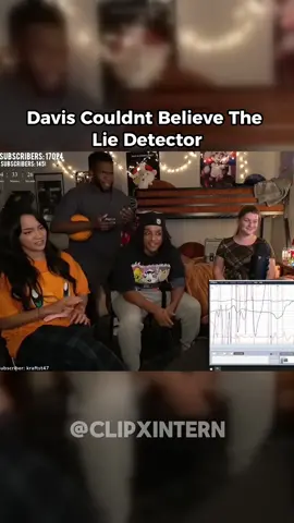 Davis Couldnt Believe The Lie Detector #agent00 #imdavisssyt #amp #fyp