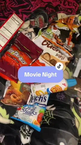 Let’s watch #thecrow before we to see the remake tomrrow. Bea came in clutch with all the snacks ##90sthrowback##movienight##snacks##movienights