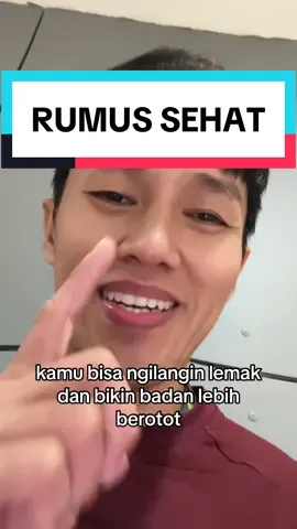 Rumus buat turun berat badan dan badan lebih ideal #turunberatbadan #olahragatiktok #dietsehat 