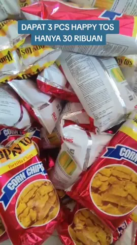 HAPPY TOS 3 PCS HANYA 30 RIBUAN SAJA@Cempol Snack #lagiviral #fyp #cemilanenakpol #snack #happytos #wibgajian 