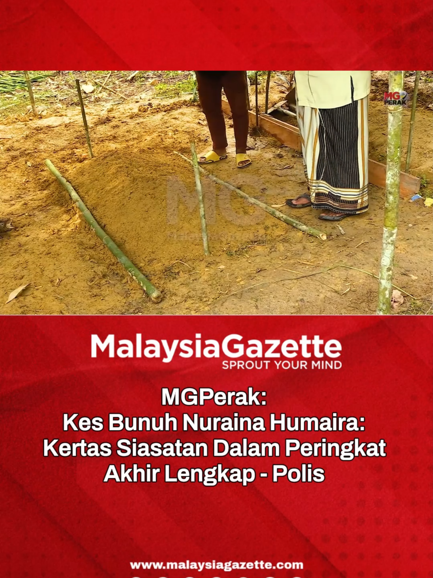 LENGGONG - Polis sedang melengkapkan kertas siasatah berhubung kes bunuh kanak-kanak perempuan berusia 10 tahun di perkampungan Orang Asli Kampung Bersah, Pos Kuala Mu di Sungai Siput minggu lalu.  Ketua Polis Perak Datuk Azizi Mat Aris berkata, kertas siasatan berkenaan telah berada di peringkat akhir untuk dilengkapkan.  Katanya, selepas ini kertas siasatan kes itu akan dirujuk kepada Timbalan Pendakwa Raya untuk proses pendakwaan di mahkamah. - MGPerak  #malaysiagazetteperak #MGPerak