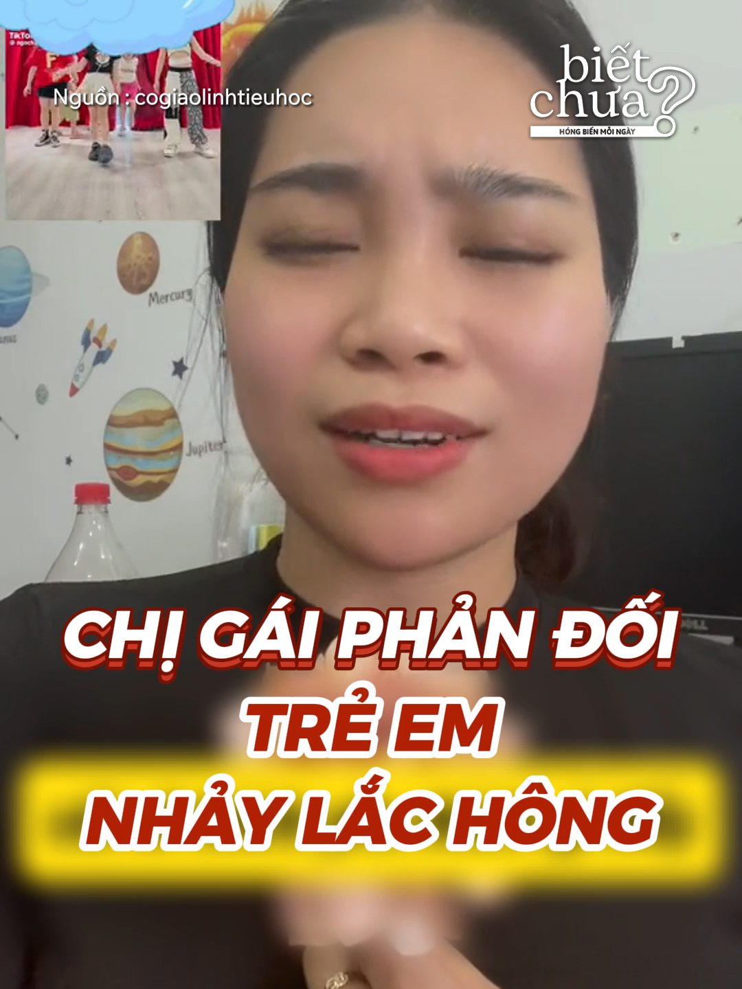 Chị gái lên tiếng phản đối việc trẻ em nhảy nhạc tóp tóp, lắc hông, cho rằng có nhiều thể loại bổ ích hơn để nhảy #yan #yanbietchua #bietchua #tiktok #tiktokxuhuong #xuhuongtiktok #tiktokgiaitri #nhay #tiktoker