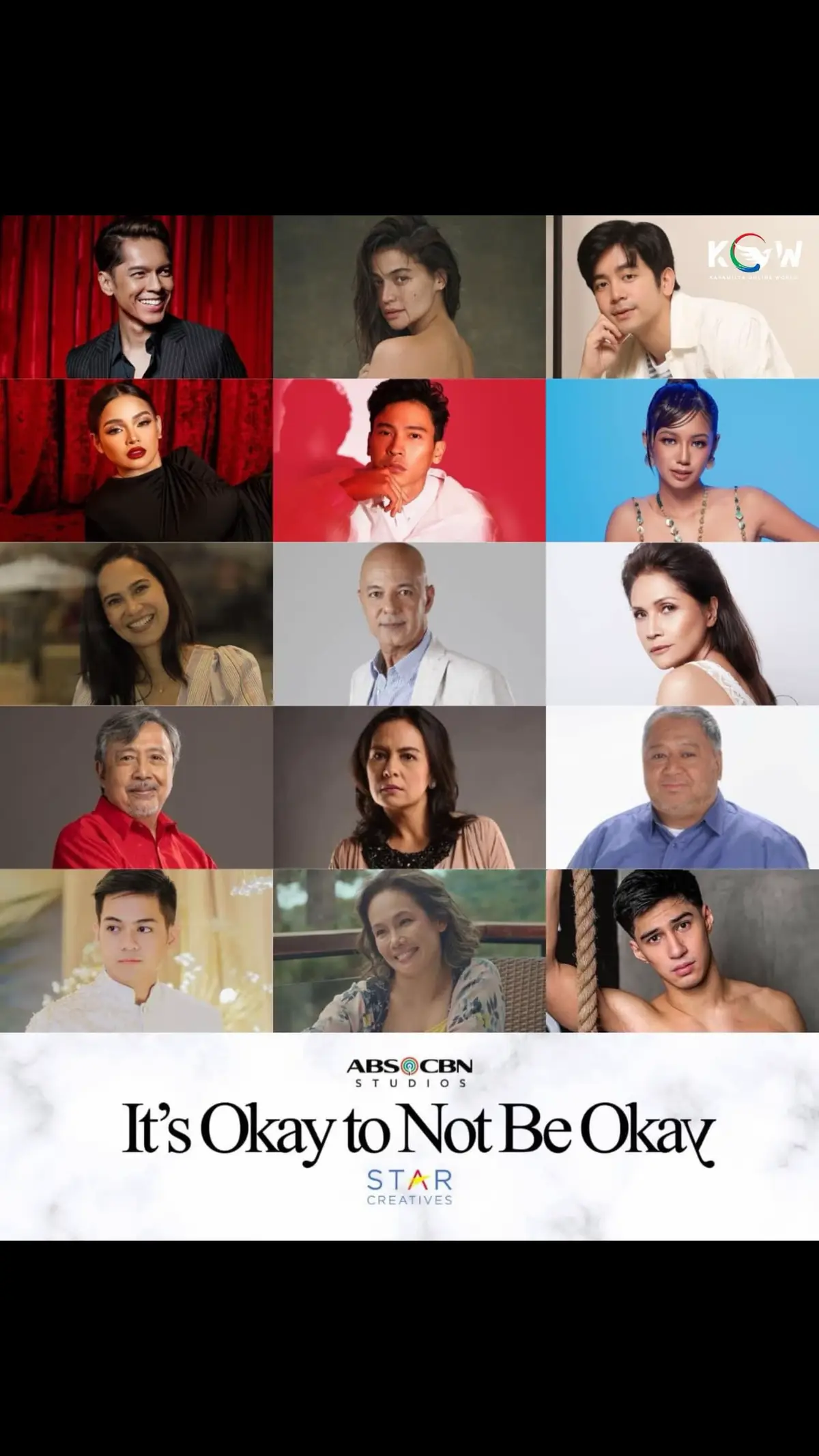 Kumpleto na sila!! Presenting the All Star Cast ng pinaka-aabangang #ItsOkayToNotBeOkay ng Star Creatives, ngayong 2025 na!