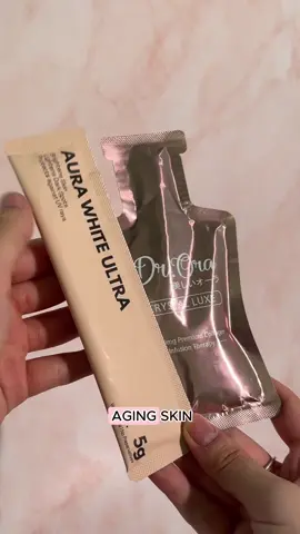 Say goodbye to dry, aging skin with our ultimate supplement combo! 🌟 Hydrate, nourish and revitalize from within for a youthful, radiant glow with AURA WHITE ULTRA and CRYSTAL LUXE COLLAGEN! ✨ How to consume? In the morning🌞 - Take 1-2 sachets of AURA WHITE ULTRA before food. Before bed time🌙 - Take 1-2 pouches of CRYSTAL LUXE COLLAGEN. #DrOra #DrOraMY #skincaremalaysia #skincareroutine #fyp #viral #supplementbagus #DrOraJourney #DrOraBeauty #beautysupplement #GlowFromWithin #halalsupplement #vegansupplement
