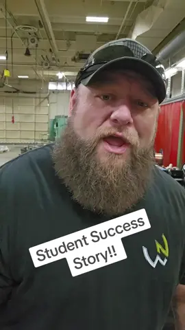 Awesome Student Success Story That Involves YOU!!! #foryou #welding #welder #teacher #weldernation  #education #careertech #community #help 