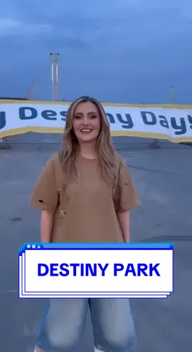 In pregatiri pentru maine 👉  HAPPY DESTINY DAY la aniversarea celor 2 ani Destiny Park Romania 🎉🎉🎉 Va astept cu mic cu mare sa cantati impreuna cu mine, picii mei si familia Melimi de la 10:00, de la 14:00 si de la 18:00 🫶 Biletele VIP vor avea parte de o superexperienta:  zbor cu elicopterul 🚁  Biletele se pot achizitiona de pe www.bilete.ro  @destinyparkromania  . . . #music #fy #destinypark #alinasorescu 