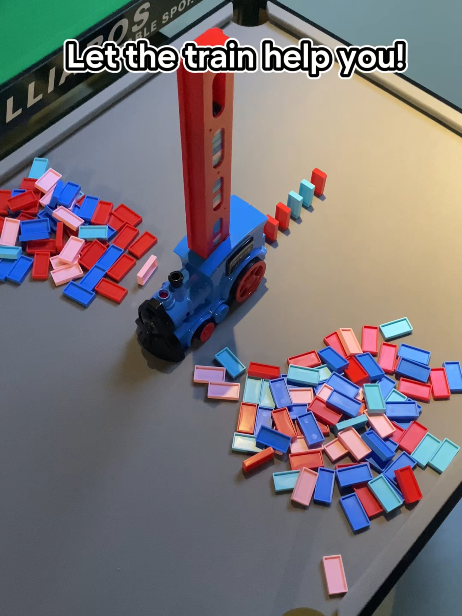 FUN TOY to pass the kids' time#toys #dominotrain #toyforkids #FYP