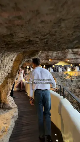 Great spot for a first date - Grotta Palazzese 📍  #grottapalazzese #italy #puglia