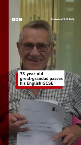 Danny left school at 14 with no qualifications. #GCSEs #Exams #GCSEResults #ExamResults #GCSEResults #GCSEResultsDay #ResultsDay #GradeBoundaries #GCSEExams #School #News #BBCNews