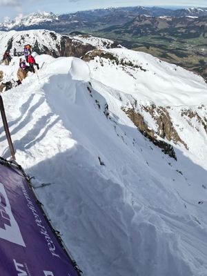 GoPro POV of Ben Richards going full gas down the Wildseeloder to win the 2024 Fieberbrunn Pro 🌶️ #FWT #HomeofFreeride #FieberbrunnPro