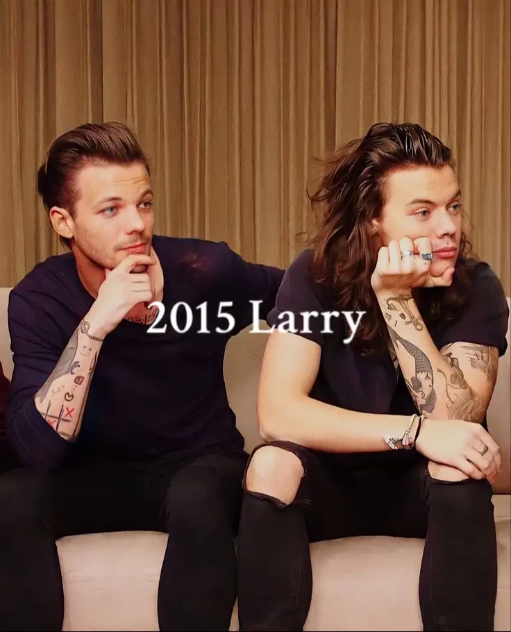 I live for 2015 Larry #louistomlinson #harrystyles #larrystylinson #onedirection #2015larry #nexttoyou 