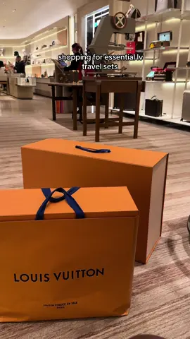 lv shopping for travel essentials ✈️ #foryou #fyp #louisvuitton #travel #ShoppingSpree #luxury #blackgirlluxury 