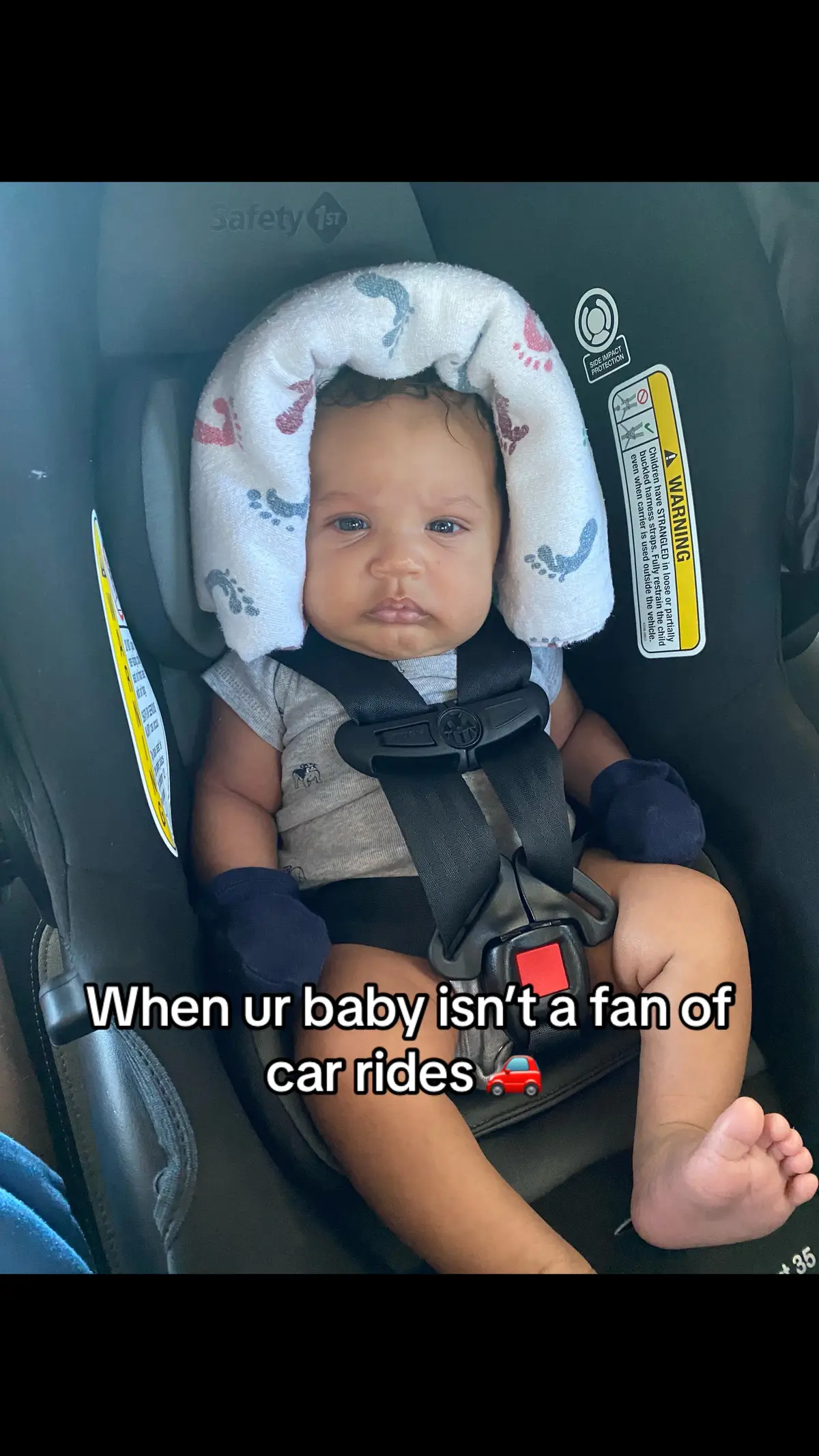 My little bun be looking like a toddler in his car seat hes only a month old 😭😩🥺 #bigbabyshi #onemontholdbaby #carseat #safety1st #firsttimemom #newborncare #stayathomemom #breastfedbabe 