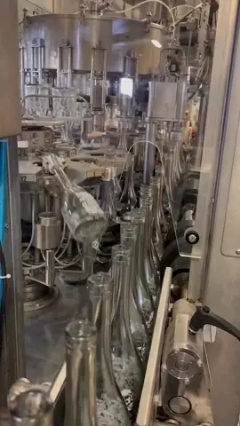 At Château Roubine, the wine is carefully transferred from tanks or barrels into glass bottles. Once filled, the bottles are securely sealed with a cork to preserve the wine's quality. 🎥@chateauroubine  . . . . . #thewinecrate #wine #rosewine #chateau #winemaker #grapes 