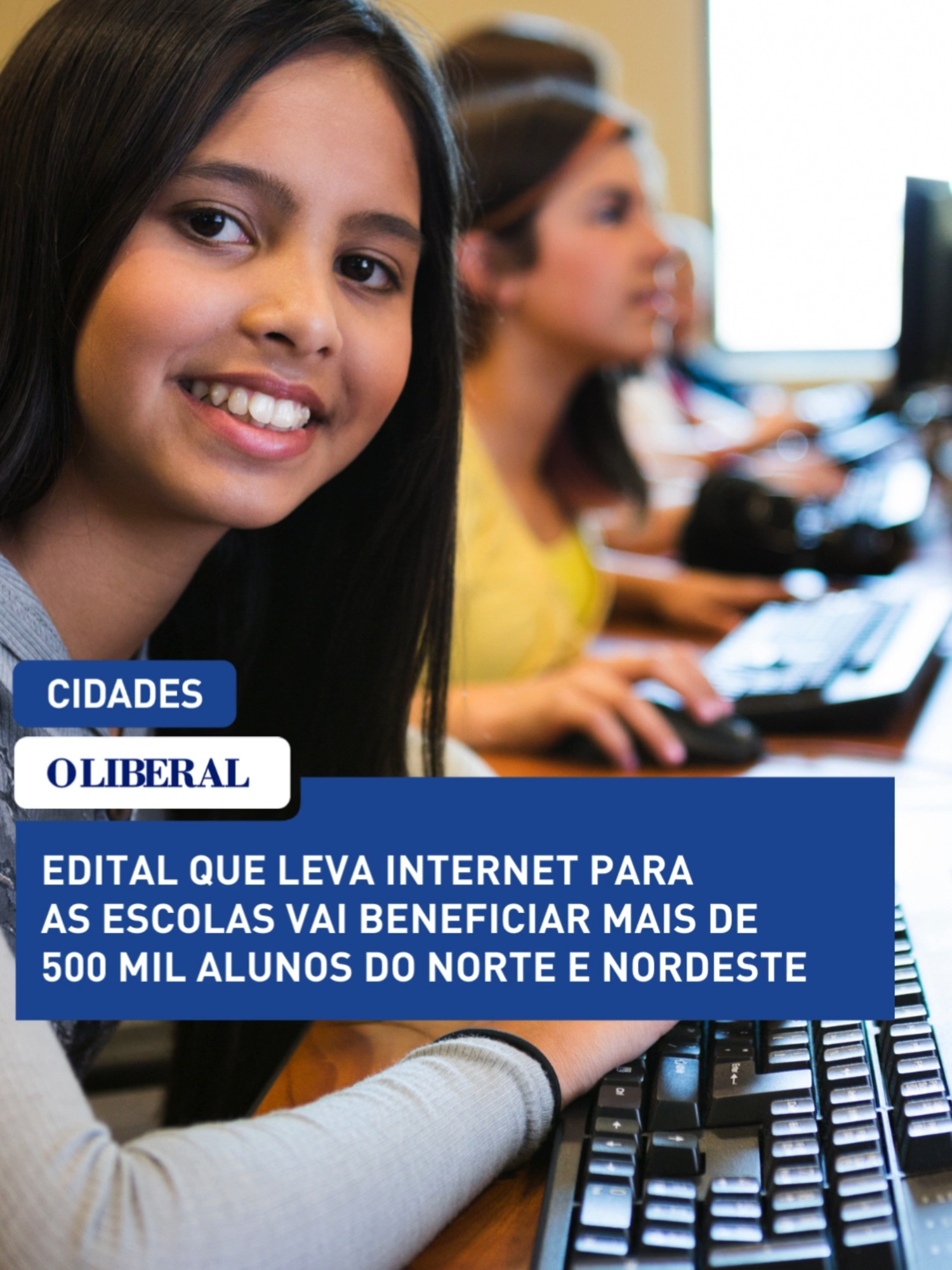 Por meio de um novo edital do Banco Nacional de Desenvolvimento Econômico e Social (BNDES), a internet vai chegar para mais de 500 mil alunos de 1.396 escolas públicas de educação básica no Norte e no Nordeste. Do total de escolas, 76% estão nas regiões Norte e 24% no Nordeste. O edital foi dividido em três lotes, sendo 527 escolas situadas no Pará e duas no Amapá; 526 escolas no Acre e Amazonas; e 341 escolas na Bahia, Maranhão e Paraíba. Na quarta-feira (21/8), o BNDES divulgou o resultado da chamada pública referente a essa novidade, por meio do programa BNDES FUST – Escolas Conectada. Uma parceria com os ministérios das Comunicações e Educação, o edital selecionou as empresas que vão implementar a infraestrutura e monitorar o funcionamento de conectividade nesses espaços educacionais. A iniciativa, com recursos não reembolsáveis do Fundo de Universalização dos Serviços de Telecomunicações (FUST), reforça a estratégia do Governo Federal para universalização do acesso à internet nas escolas e para promoção da inclusão e da transformação digital nas regiões com menores índices de conectividade no País. O ministro das Comunicações, Juscelino Filho, comentou que esta é mais uma das ações realizadas por todo o Brasil para conectar todas as 138 mil escolas públicas de ensino básico até 2026. Saiba mais em oliberal.com 📷 Canva #educacao #internet #oliberal #amazoniajornal