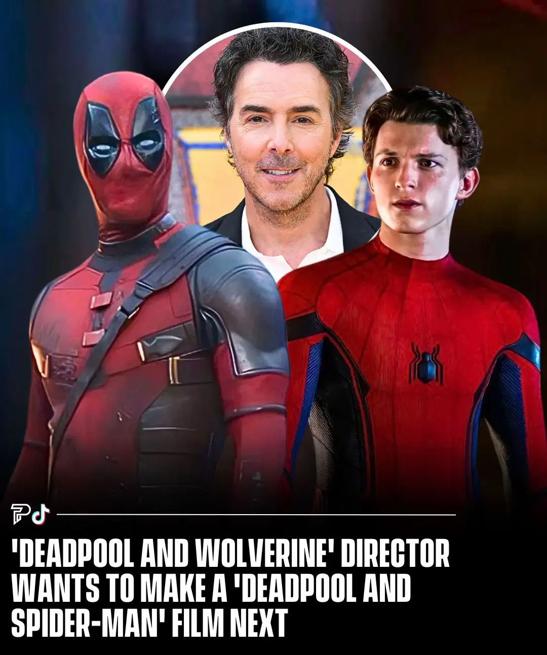 Director Shawn Levy, known for “Deadpool & Wolverine,” has expressed interest in creating a “Deadpool and Spider-Man” crossover film. 🔥🎬 Levy sees potential in teaming up Deadpool with Tom Holland’s Spider-Man. He said, “I’d sure love to see Deadpool and Spidey. That’s a movie I’d love to make.” No official plans have been confirmed yet. #RoadTo15Million #Pubity 