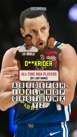 Name any NBA player by last name to clear each letter! @Jordan Morris @Eleezy  . #NBA #basketball #nbatrivia #sports 