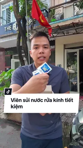 Viên sủi nước rửa kính tiết kiệm dành cho anh em #kienthietthuc #viensuinuocruakinhxe #nuocruakinhoto #nuocruakinhxehoi #nuocruakinhxeoto 