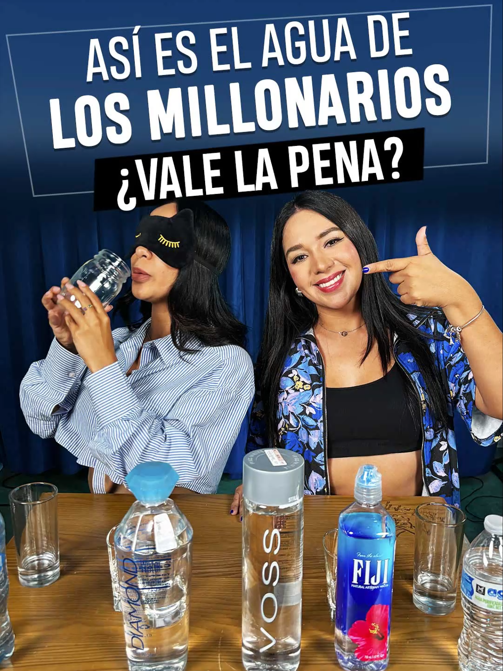 Así es el agua de los millonarios ¿Vale la pena? 🤔 @soyaleelopez_ & @paocastillooficial