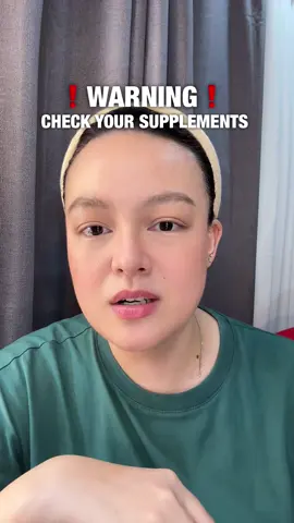 Please check your supplements kasi iniinom yan at pumapasok sa katawan ✅ #nestlehealthscienceph #GinkgoBiloba #NaturesBountyPH @Nestlé Health Science PH 