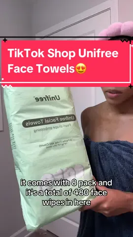 the towels are now 39% off😍 click the shopping cart!! #Unifreeus, #facetowel, #facialtowel, #disposablefacetowel @UnifreeUS  