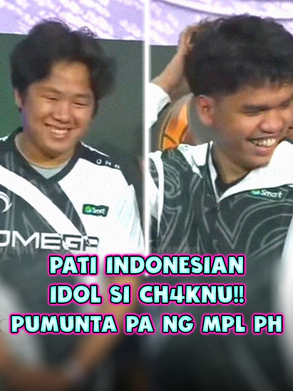 Pati INDONESIAN idol si CH4KNU... Pumunta pa ng MPL PH 😲 #mplphs14 #LakasNgPinass #MPLPhilippines #MLBB #snipegamingtv #Ch4knu #smartomega #CH4KMAMBA