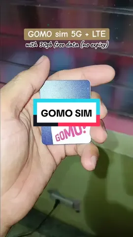 no wifi no worries basta may gomo sim tuloy-tuloy ka mkkapag online games, manood kay tiktok, ng online movies, series at kdrama #gomosimcard #gomo #simcard #gomosim 