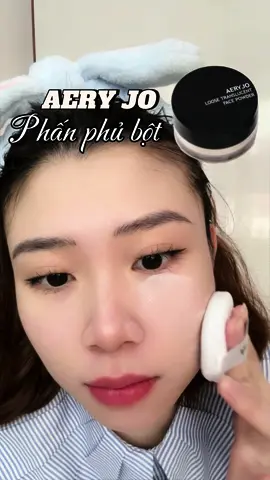 Da dầu bơi hết vào đây xem Phấn phủ bột hỗ trợ kiềm dầu nhà AERY JO cỡ này nè 🙋🏼‍♀️ #review #rv #beauty #beautytips #aeryjo #phanphu #dadau #phanphukiemdau #xh #fyp 