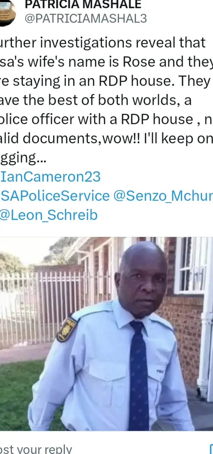 UNDOCUMENTED MALAWIAN EMPLOYED BY SAPS AS A CONSTABLE!!