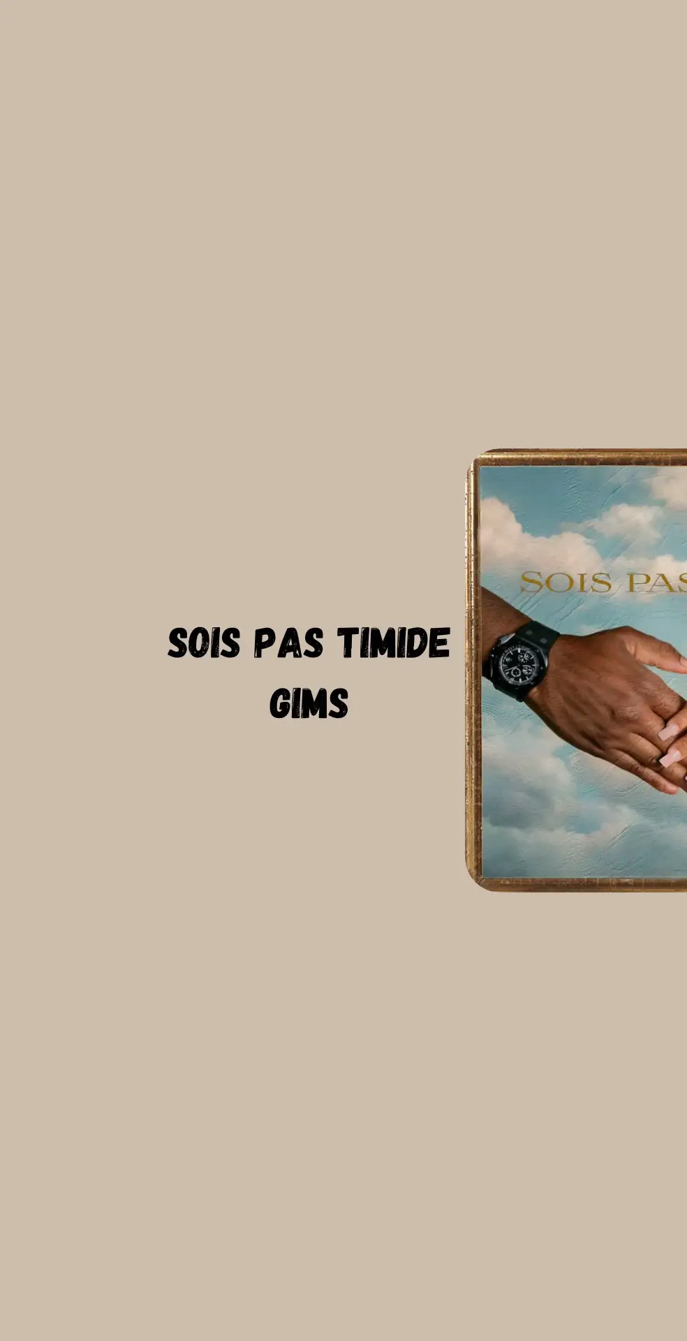 🎧 Sois pas timide - GIMS 🎧 #paroles #gims #soispastimide #maitregims 