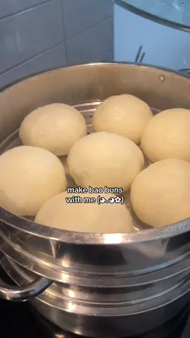 cook with me👩🏻‍🍳 | here’s our bao bun recipe for you guys! please enjoy 💕 #cooking #Recipe #food #asianfood #baobuns #vietnamese 