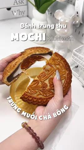 Bánh trung thu mochi nhân khoai môn trứng ruốc đang hot phải tranh thủ ăn ngay 🤤 Ăn là ghiền đó nhaaa 🥹 #mekemdaily #banhtrungthu #trend #banhtrungthutrungmuoi #xuhuong 