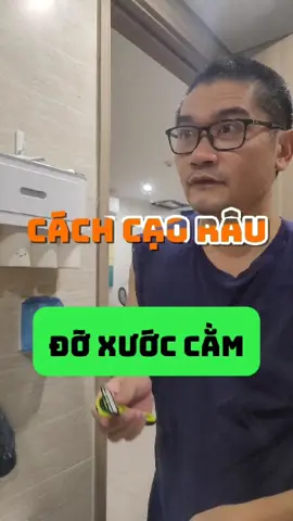 dao cạo râu 5 lưỡi xfit #daocaorauxfit #daocaorau5luoi #dungriviuday 